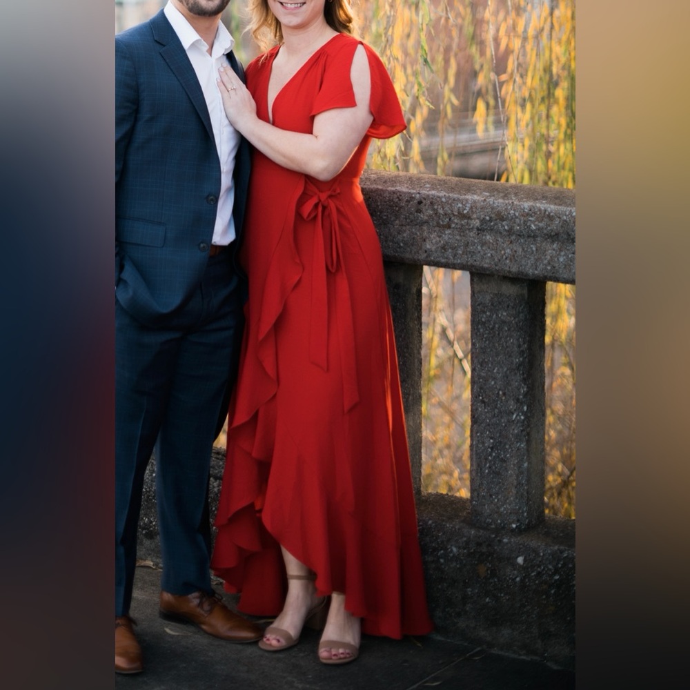 Red dress